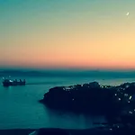 Mykonos Beachfront House With Sunset & Delos View 別荘 アギオス・ステファノス
