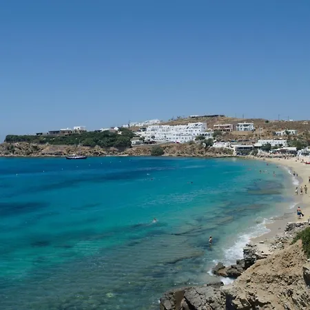 Mykonos Beachfront House With Sunset & Delos View *