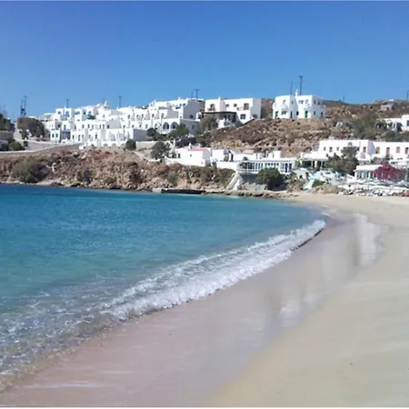 Hébergement de vacances Mykonos Beachfront House With Sunset & Delos View *
